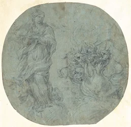 Die apokalyptische Frau mit dem Drachen